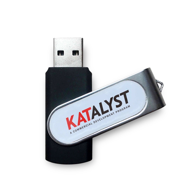 Bellwood Domed Swivel USB Flash Drive you know and love, with... from ASI 90154 Sunjoy Group Inc