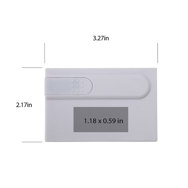 Use large imprint area as a business card print with USB... from ASI 90154 Sunjoy Group Inc