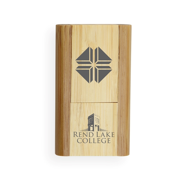 This environmentally friendly Preston Bamboo Flip Up USB is made from... from ASI 90154 Sunjoy Group Inc