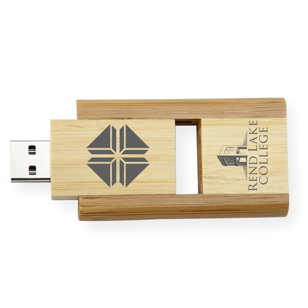 This environmentally friendly Preston Bamboo Flip Up USB is made from... from ASI 90154 Sunjoy Group Inc