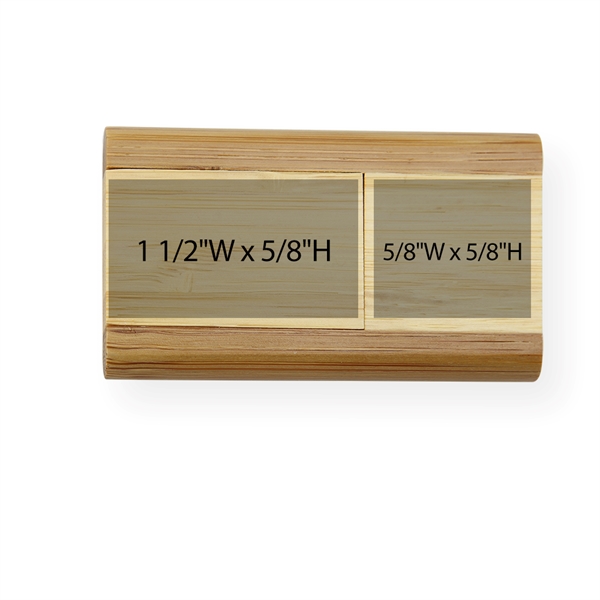 This environmentally friendly Preston Bamboo Flip Up USB is made from... from ASI 90154 Sunjoy Group Inc