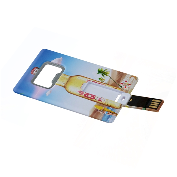 Oswego Bottle Opener Shape USB drive fits easily into a wallet... from ASI 90154 Sunjoy Group Inc