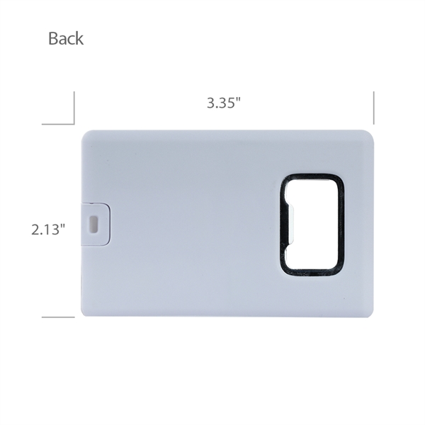 Oswego Bottle Opener Shape USB drive fits easily into a wallet... from ASI 90154 Sunjoy Group Inc