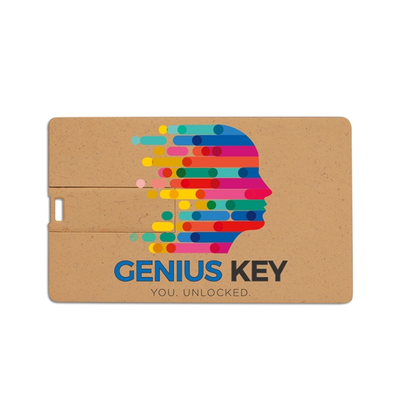 Broadview Eco-Friendly Card USB drive fits easily into a wallet or... from ASI 90154 Sunjoy Group Inc