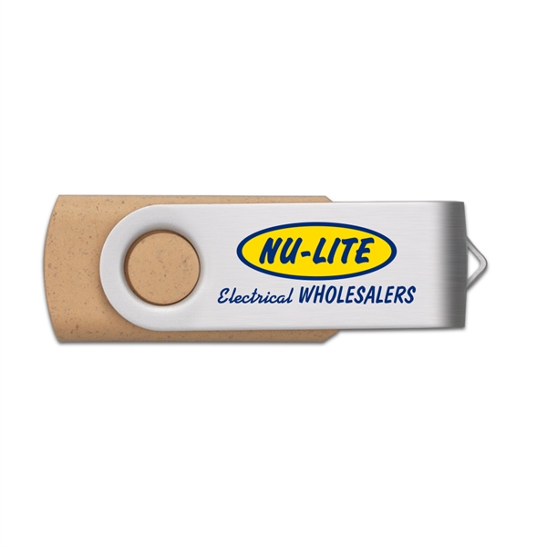 Batavia Eco-Friendly Swivel USB drive is a new take on the... from ASI 90154 Sunjoy Group Inc