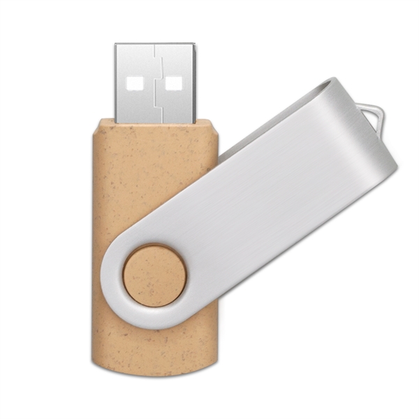 Batavia Eco-Friendly Swivel USB drive is a new take on the... from ASI 90154 Sunjoy Group Inc