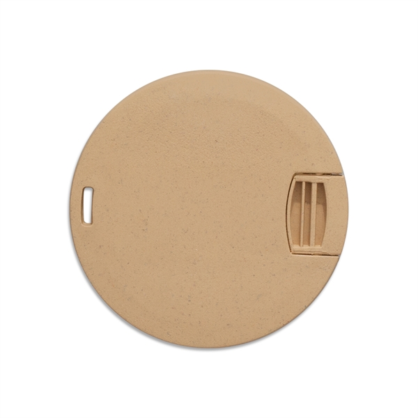 Bosworth Eco-Friendly Mini Round Card USB drive fits easily into a... from ASI 90154 Sunjoy Group Inc