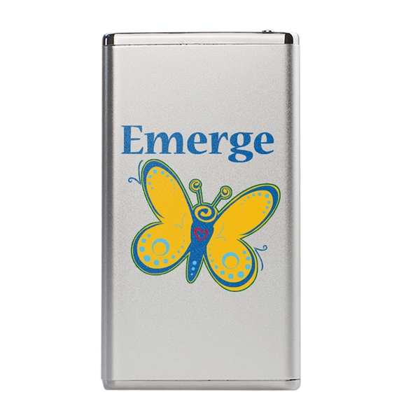 3000mAh Power Bank is made with a high-quality aluminum casing that... from ASI 90154 Sunjoy Group Inc