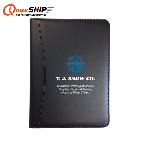Bridgeview Deluxe Padfolio Plus comes in Navy and Black. Premium folder... from ASI 90154 Sunjoy Group Inc