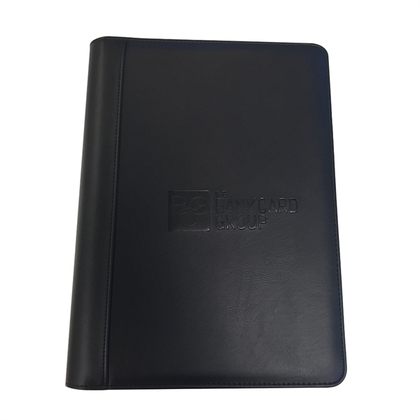 Riverdale Deluxe Padfolio with 1"-3 Ring Binder and Zipper Closure ups... from ASI 90154 Sunjoy Group Inc