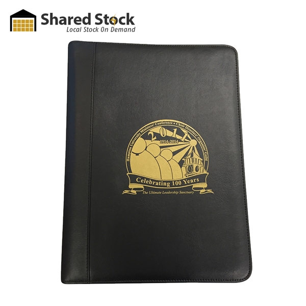 Riverdale Deluxe Padfolio with 1"-3 Ring Binder and Zipper Closure ups... from ASI 90154 Sunjoy Group Inc