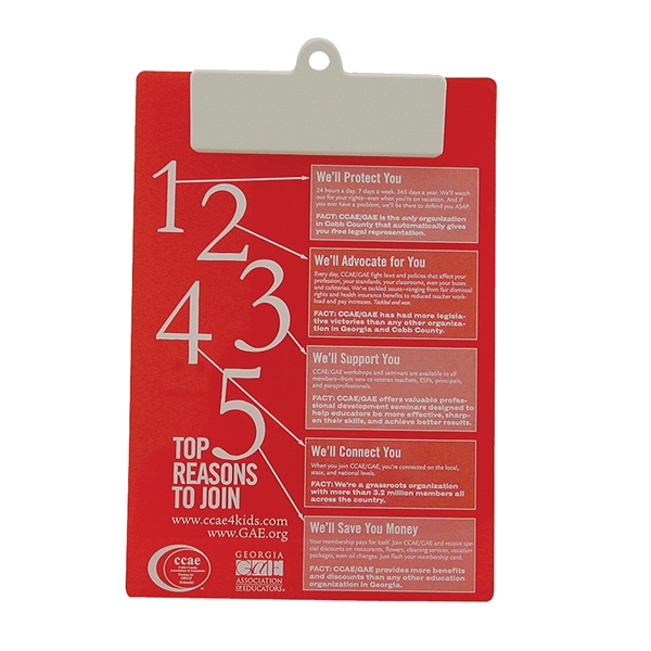 The Dolton Letter Size Clipboard with Rectangle Clip is the perfect... from ASI 90154 Sunjoy Group Inc