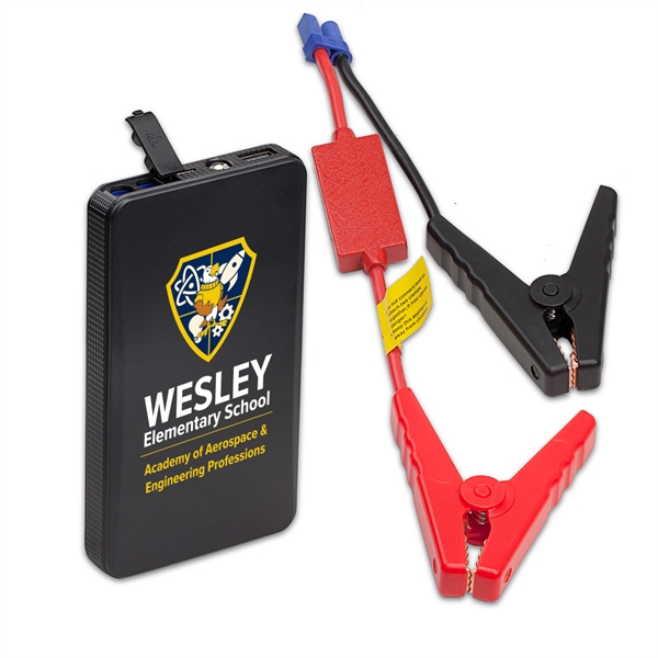 Indra 6000mAh Car Jump Starter is combination power bank & car... from ASI 90154 Sunjoy Group Inc