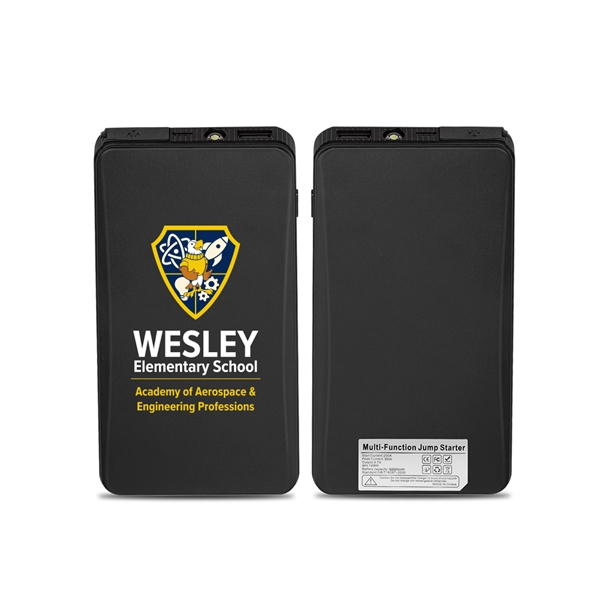 Indra 6000mAh Car Jump Starter is combination power bank & car... from ASI 90154 Sunjoy Group Inc