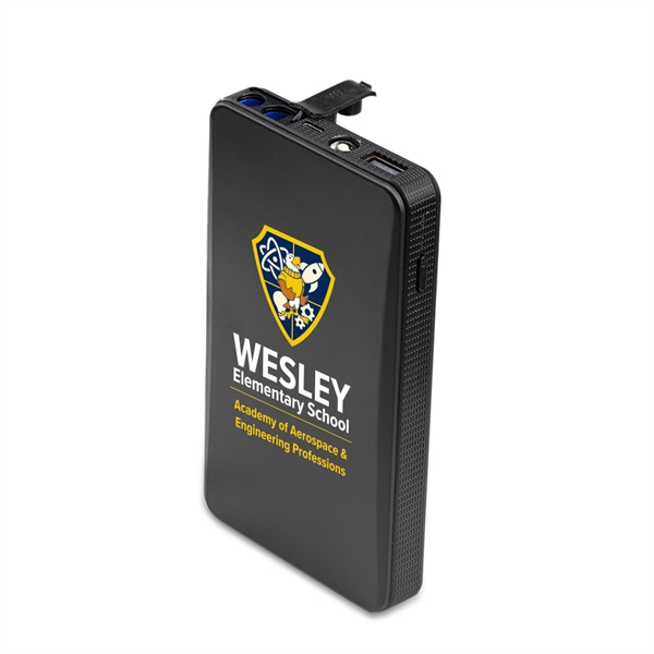 Indra 6000mAh Car Jump Starter is combination power bank & car... from ASI 90154 Sunjoy Group Inc