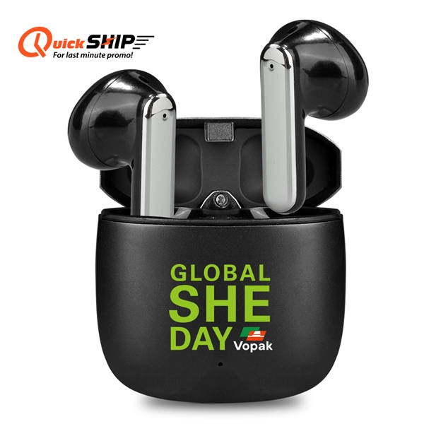 The Sleek Metal Point TWS Earbuds is the first Metal TWS... from ASI 90154 Sunjoy Group Inc