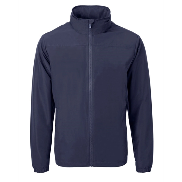 Men's jacket with a full-zip, wind and water resistance, hood, and... from ASI 47965 Cutter & Buck