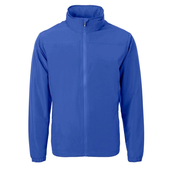 Men's jacket with a full-zip, wind and water resistance, hood, and... from ASI 47965 Cutter & Buck