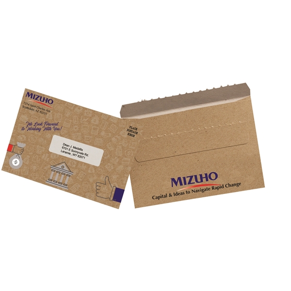7" x 5" Kraft mailer envelope with four color process printing.... from ASI 44830 The Chest