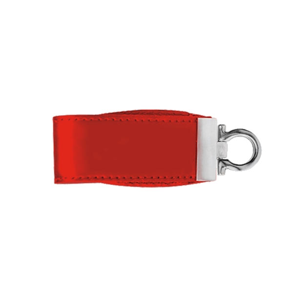 Hi-end leather USB with solid metal trim.... from ASI 90154 Sunjoy Group Inc