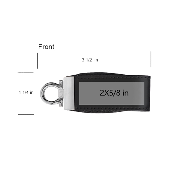 Hi-end leather USB with solid metal trim.... from ASI 90154 Sunjoy Group Inc