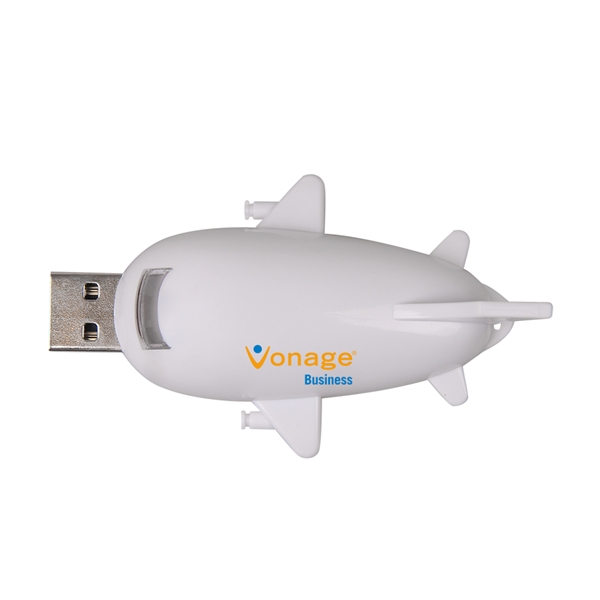 Airplane Shape USB Flash Drive with custom imprint and capacity varies... from ASI 90154 Sunjoy Group Inc