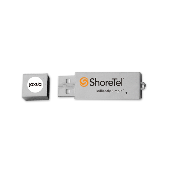 Newark Copper or Silver Steel USB takes a simple USB promo... from ASI 90154 Sunjoy Group Inc