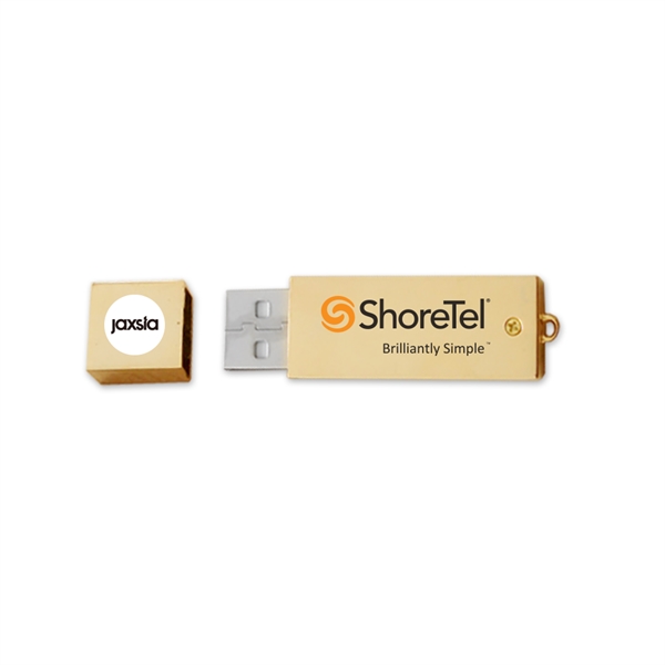 Newark Copper or Silver Steel USB takes a simple USB promo... from ASI 90154 Sunjoy Group Inc