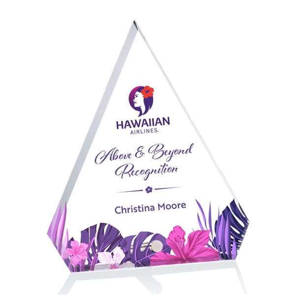 Diamond shape award with chrome or gold pin.... from ASI 84592 St Regis Group / St Regis