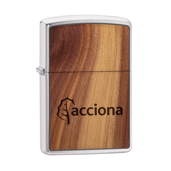 Zippo windproof lighter with a satin chrome finish for a silky,... from ASI 46170 Compass Industries Inc