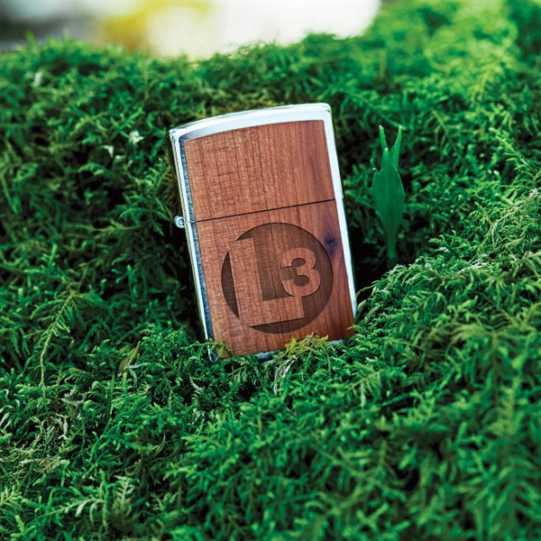 Zippo windproof lighter with a satin chrome finish for a silky,... from ASI 46170 Compass Industries Inc