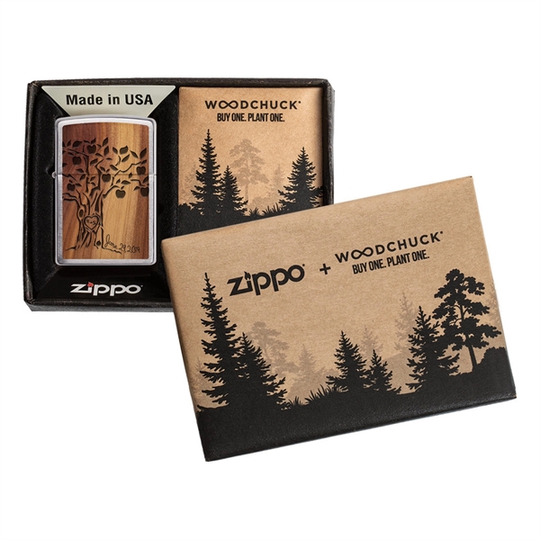Zippo windproof lighter with a satin chrome finish for a silky,... from ASI 46170 Compass Industries Inc