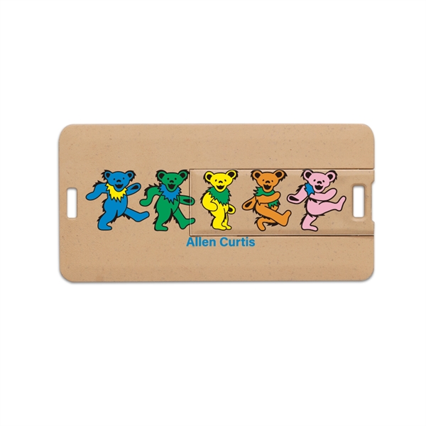 Our Eco-Friendly Plant Fiber Card USB drive fits easily into a... from ASI 90154 Sunjoy Group Inc