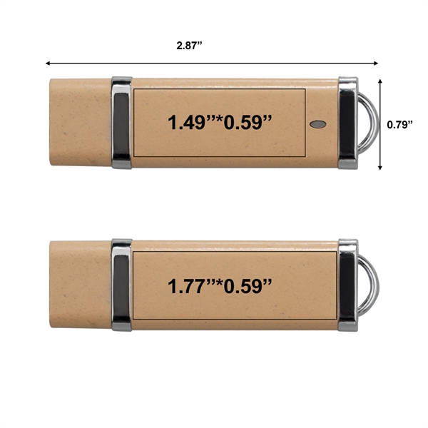 This two toned classic USB is now environmentally conscious! It has... from ASI 90154 Sunjoy Group Inc
