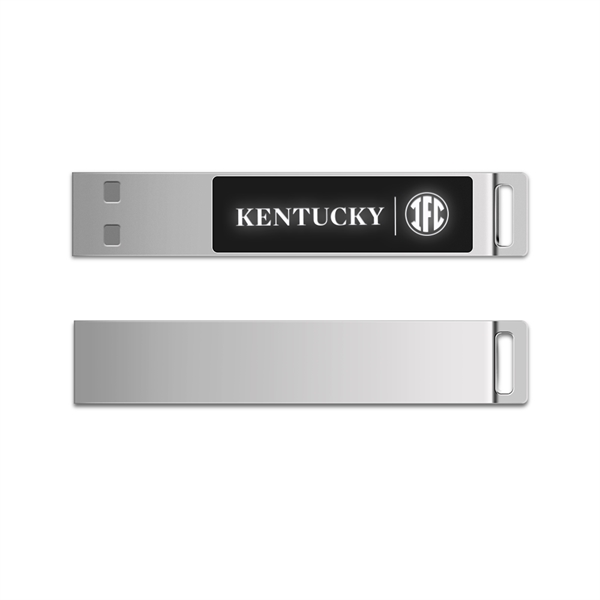 North Center Light-Up USB Flash Drive is a sleek & minimalist... from ASI 90154 Sunjoy Group Inc
