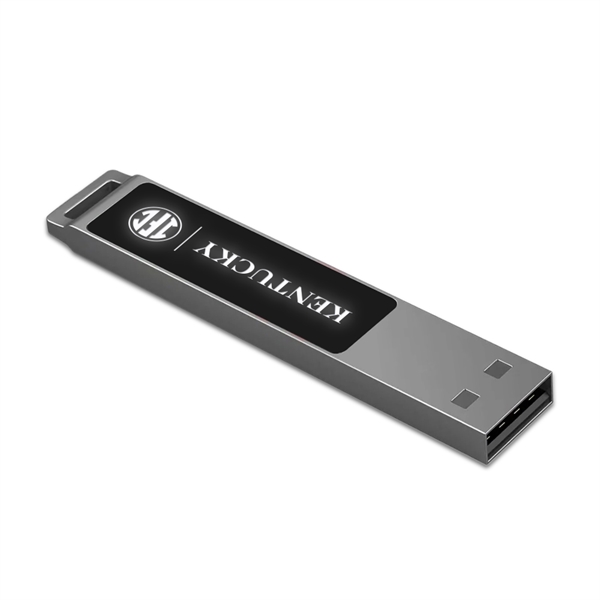 North Center Light-Up USB Flash Drive is a sleek & minimalist... from ASI 90154 Sunjoy Group Inc