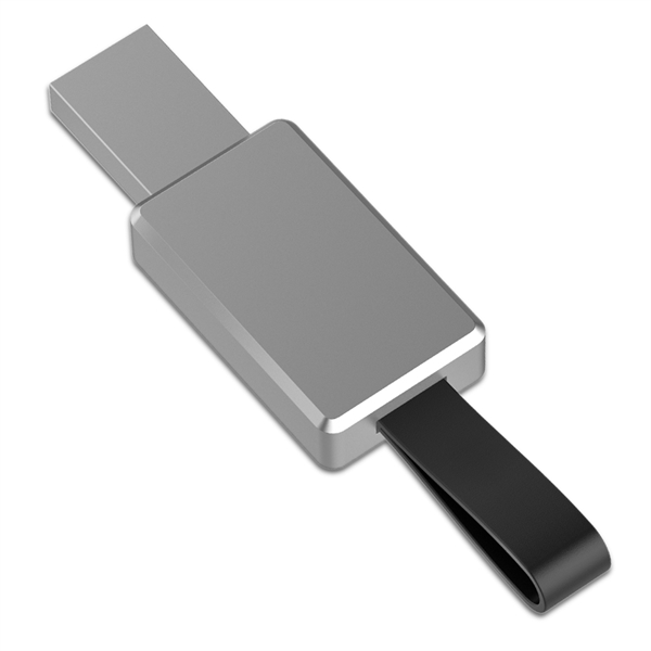 Ashburn Light-Up USB with Silicone Loop is modern with sleek design... from ASI 90154 Sunjoy Group Inc