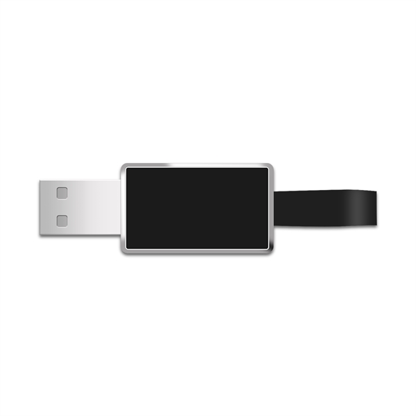 Ashburn Light-Up USB with Silicone Loop is modern with sleek design... from ASI 90154 Sunjoy Group Inc