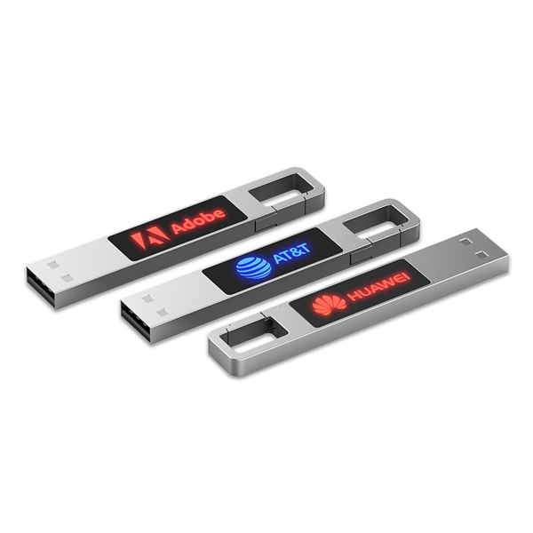 The Clearing Light-Up USB with Hook is slim, sleek modern light-up... from ASI 90154 Sunjoy Group Inc