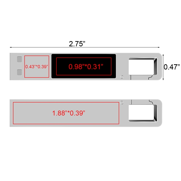The Clearing Light-Up USB with Hook is slim, sleek modern light-up... from ASI 90154 Sunjoy Group Inc