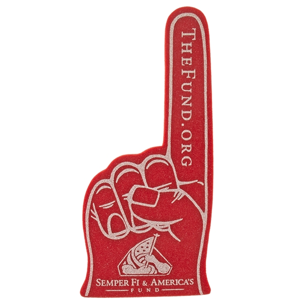 Classic 16" Number One foam finger.... from ASI 77280 Pepco Poms / Pepco Poms