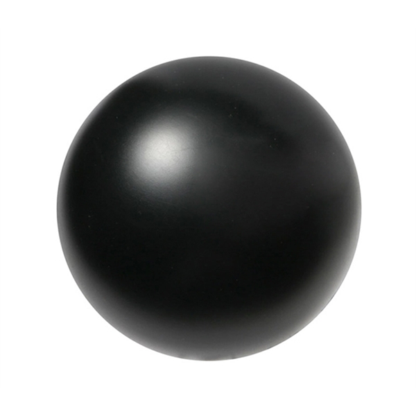 Colorful Round Stress Reliever Ball with 1c1p sticker imprint... from ASI 37218 Athena Promo (tm)
