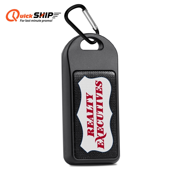 Douglas Park Bluetooth Speaker with Carabiner comes with a high-capacity lithium... from ASI 90154 Sunjoy Group Inc