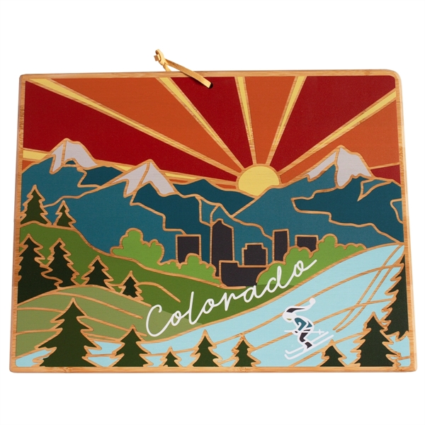 Celebrate life in The Golden State with the Our State Shaped... from ASI 91565 Totally Bamboo