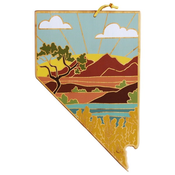 Celebrate life in The Golden State with the Our State Shaped... from ASI 91565 Totally Bamboo