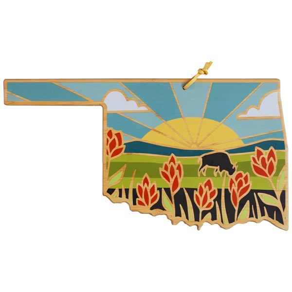 Celebrate life in The Golden State with the Our State Shaped... from ASI 91565 Totally Bamboo