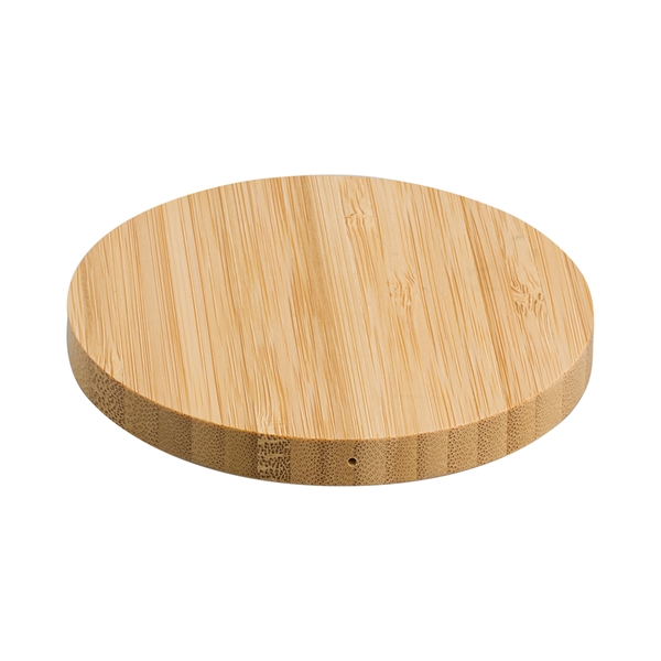 Bamboo Eco-Friendly Wireless Charger provides four charging modes (15W / 10W... from ASI 90154 Sunjoy Group Inc