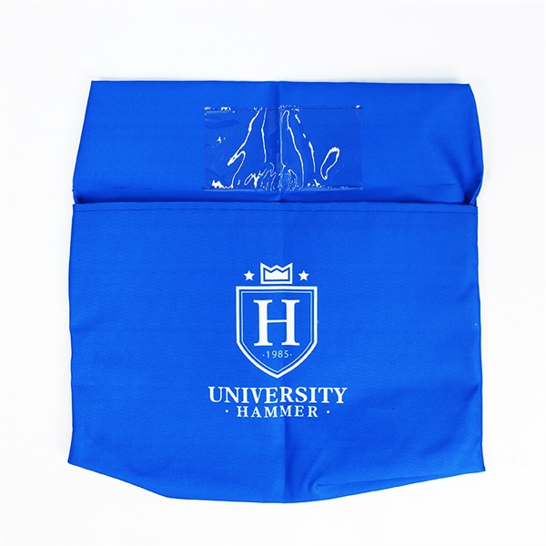 17.7"W x 16.1"H Dye Sub Pocket Chair Back Cover... from ASI 36558 Aprons, Etc.