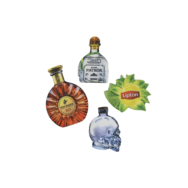 Fully customizable into any shape coasters with sublimated graphics. Custom size,... from ASI 65952 ZZ DROPPED -LBU Inc / LBU