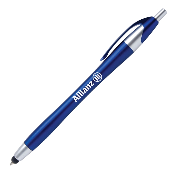 Plastic click action ballpoint stylus pen.... from ASI 68190 Lungsal